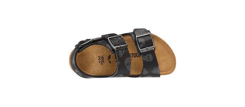 Birkenstock Birko-flor Regular Milano Børn Sort | DK 145BEX